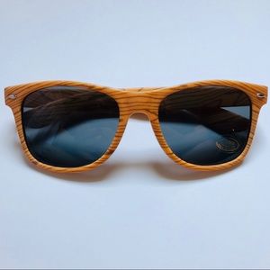 Wood Printed Sun Glasses
